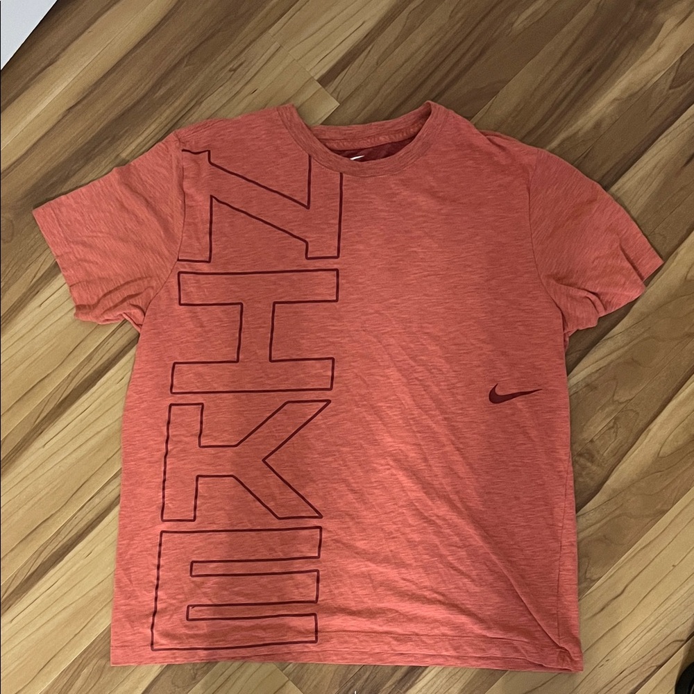 Nike Red Graphic Short Sleeve Tee